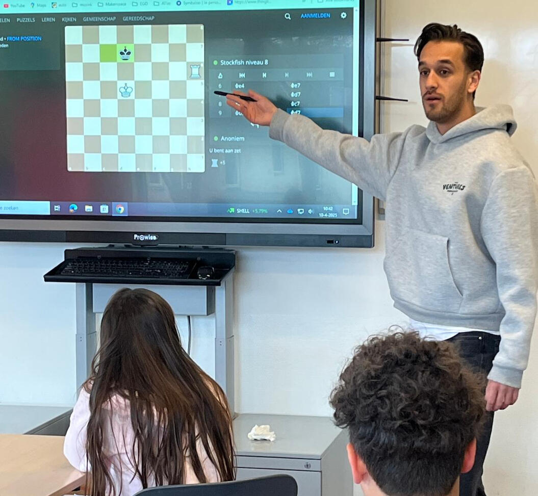 Foto van 1e plek op de NK finale in 2018